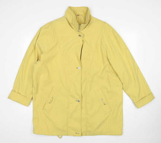 Womens UK Size 2XL Telemac Yellow Jacket