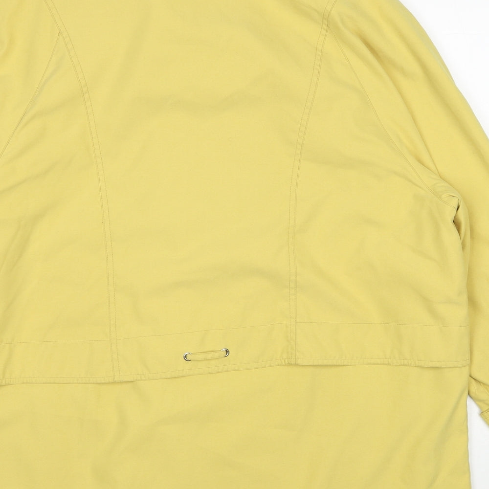 Womens UK Size 2XL Telemac Yellow Jacket