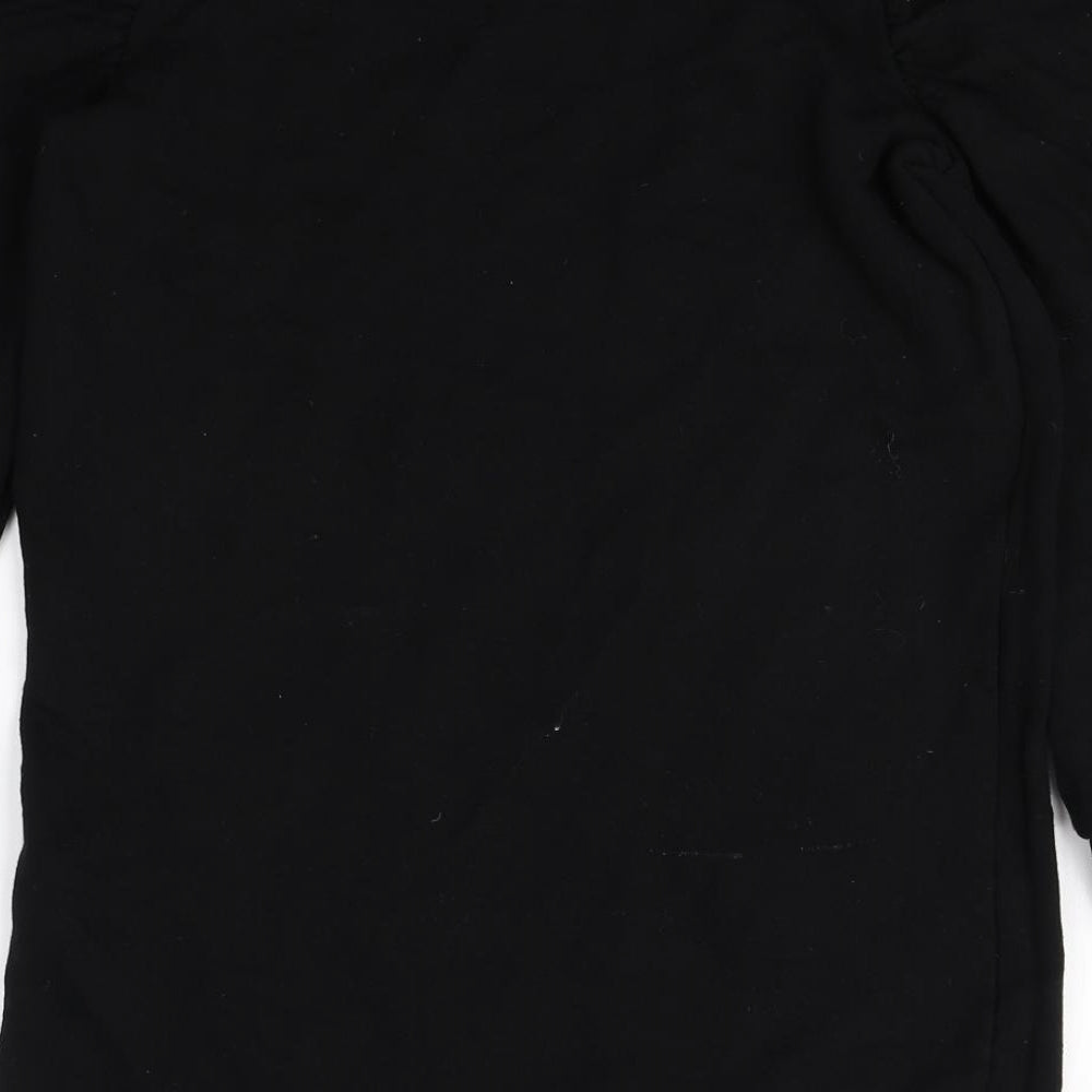 Womens UK Size 6 Miss Selfridge Black Pullover Jumper