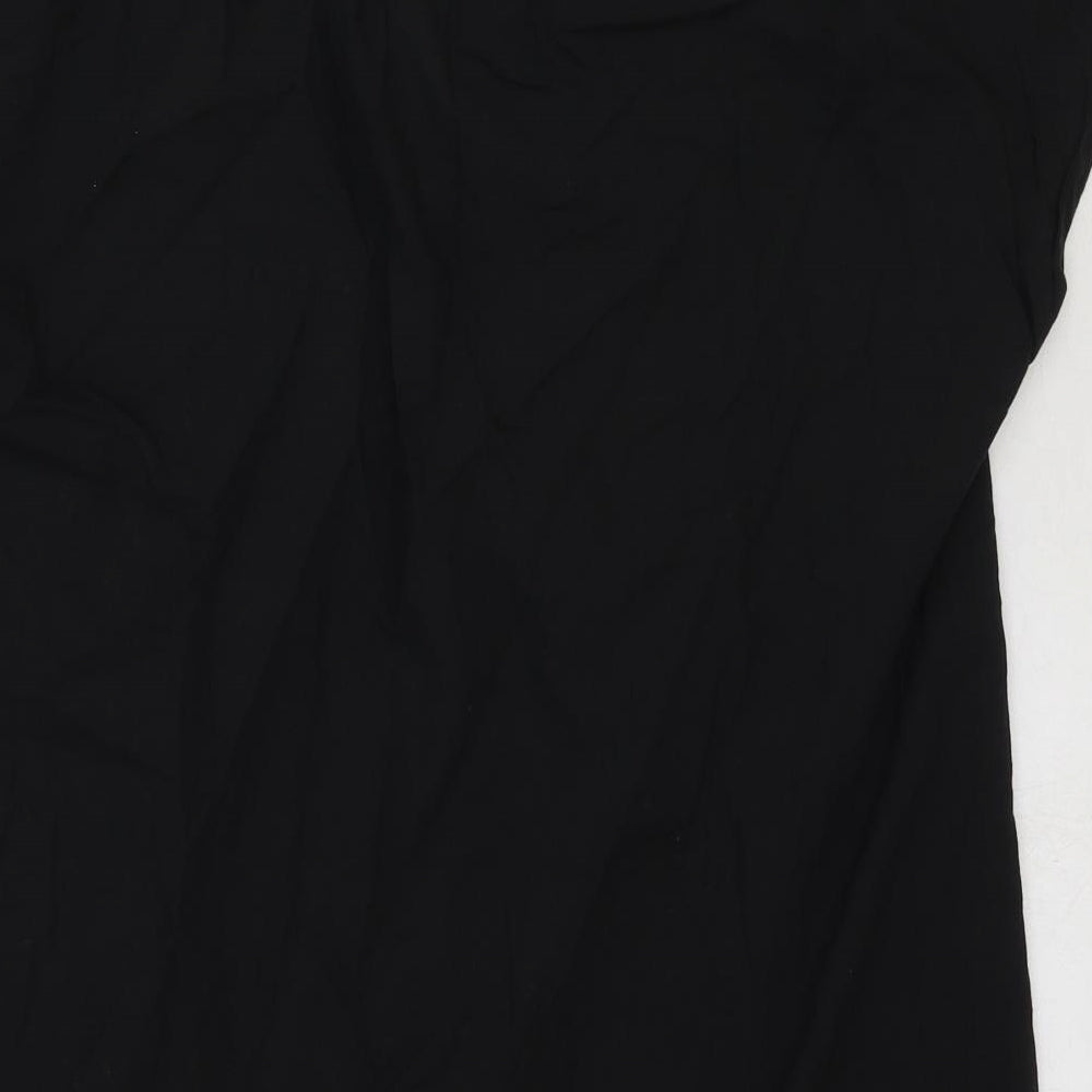 Womens UK Size S H&M Black Tunic T-Shirt