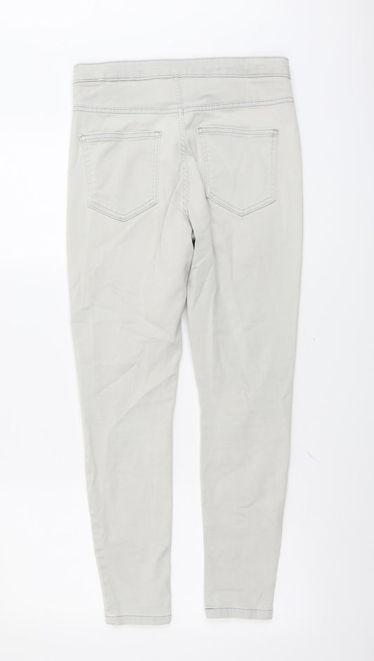 Womens UK Size 12 Marks and Spencer Regular Fit Skinny Beige Jeans