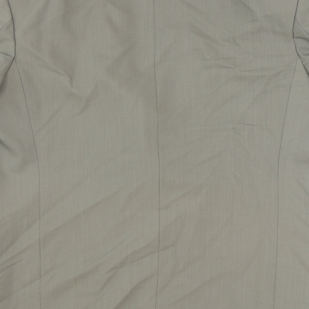 Mens UK Size 46 Preworn Regular Grey Suit Jacket