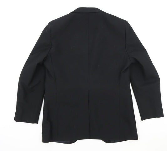 Mens UK Size M Burton Regular Black Suit Jacket