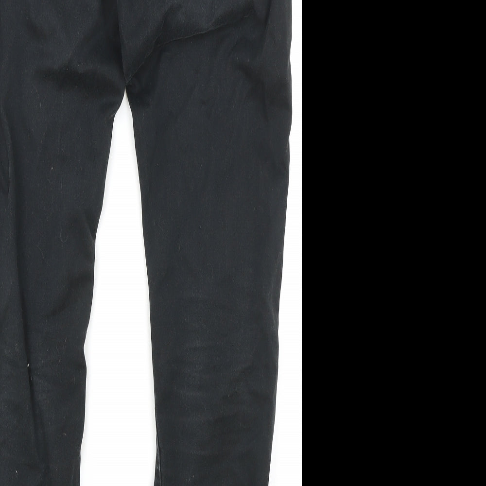 Industrialize Mens Black Cotton Skinny Jeans Size 30 in Regular Zip