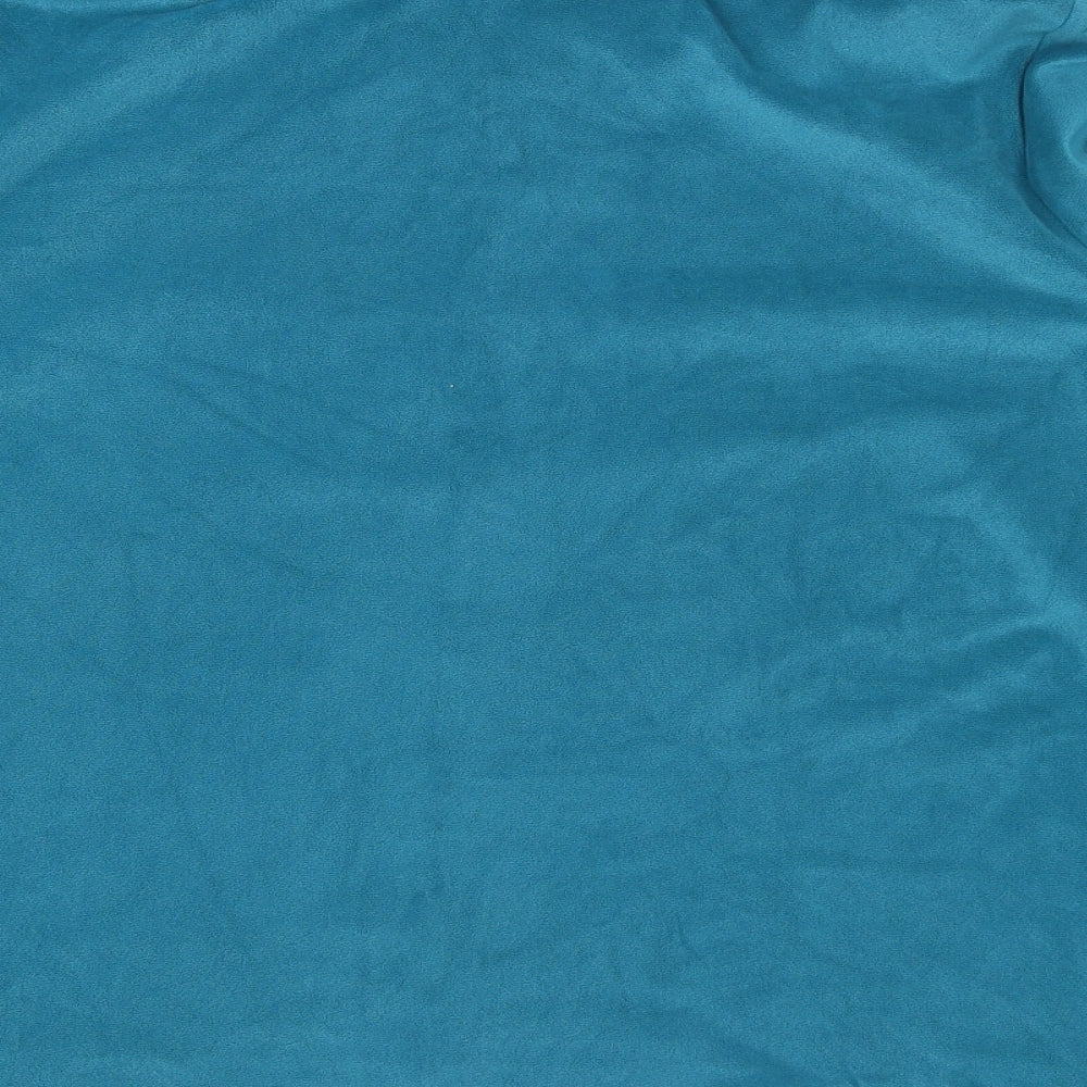 Bonmarché Womens Blue Polyester Pullover Sweatshirt Size 14 Pullover