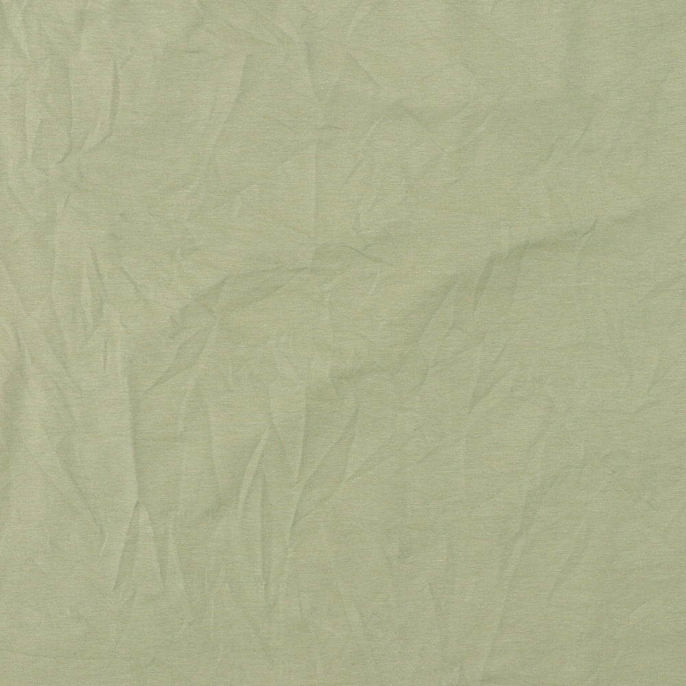 George Womens Green Cotton Basic Blouse Size 18 Off the Shoulder