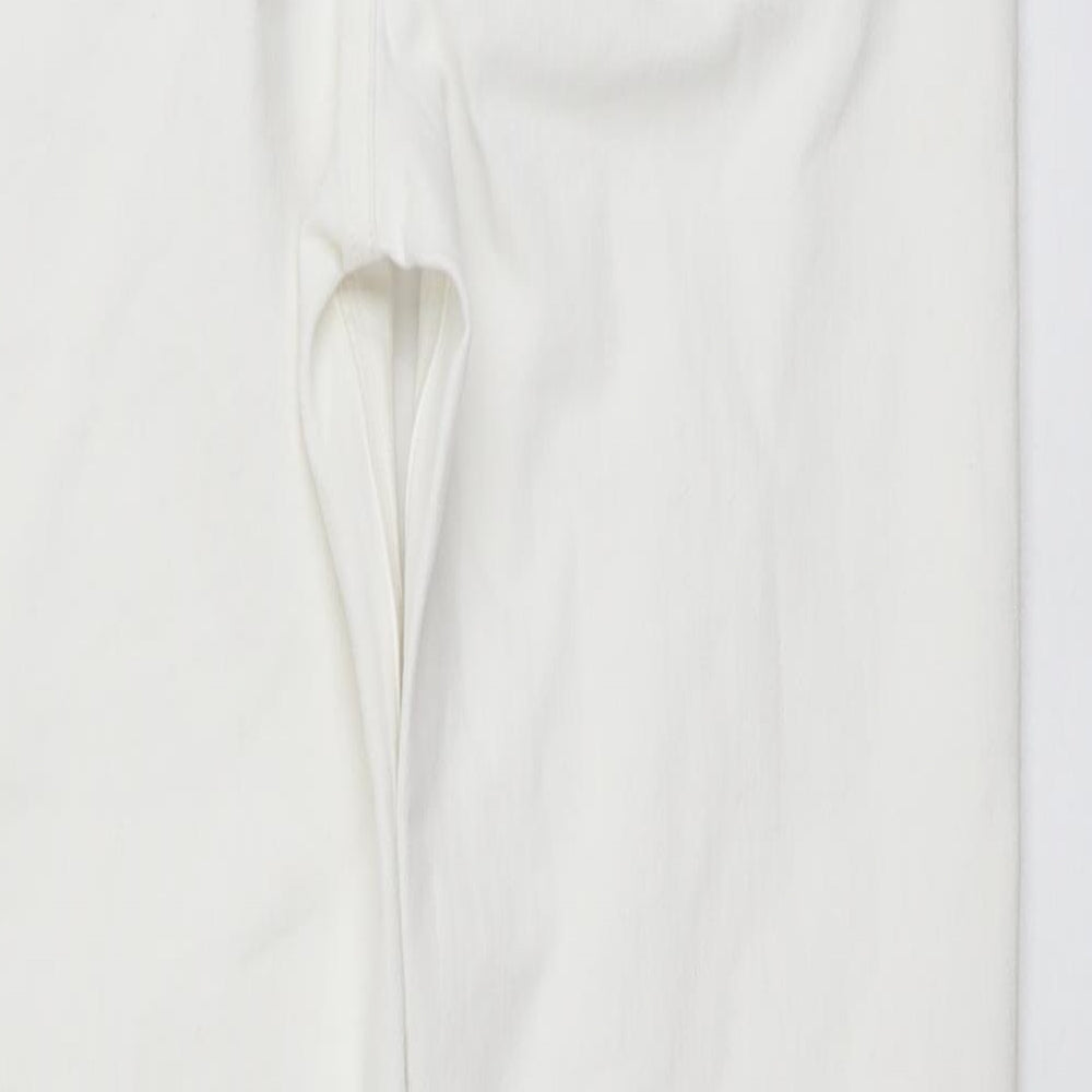Womens UK Size 30 in Marks and Spencer Regular Fit Skinny White Jeans