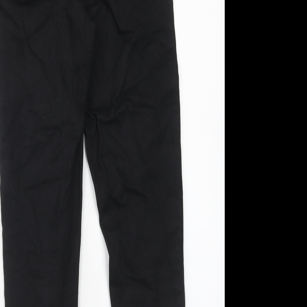 Denim & Co. Womens Black Cotton Skinny Jeans Size 10 Regular Zip