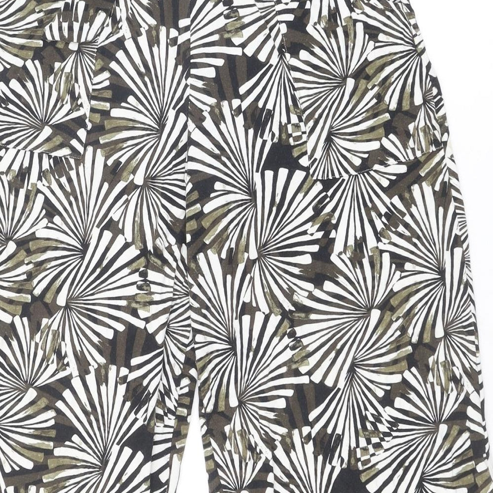 Womens UK Size 6 NEXT Regular Fit Green Trousers