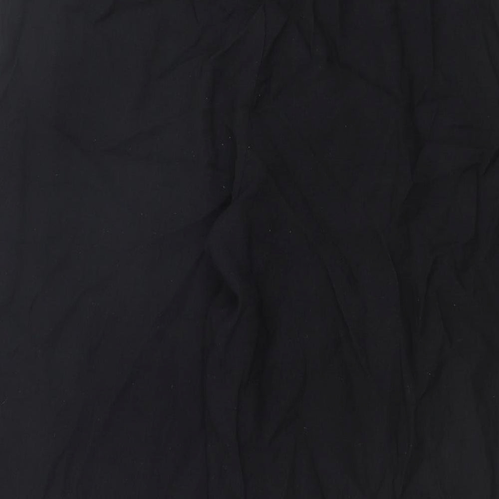 Womens UK Size 14 Et Vous Regular Fit Black Trousers