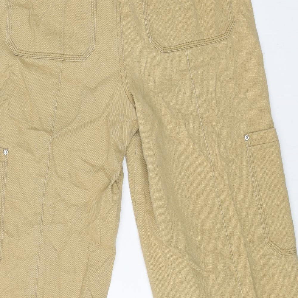 Womens UK Size 30 in Preworn Regular Fit Straight Beige Jeans