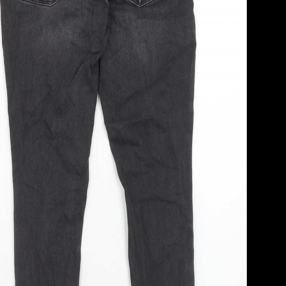 Womens UK Size 28 Gap Regular Fit Skinny Black Jeans