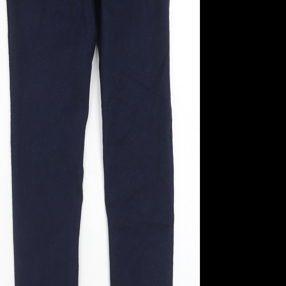 Womens UK Size 8 Papaya Regular Fit Jegging Blue Jeans