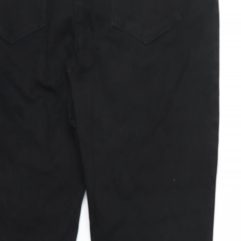 Womens UK Size 37 in Preworn Regular Fit Skinny Black Jeans