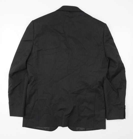 Mens UK Size 40 NEXT Regular Black Suit Jacket