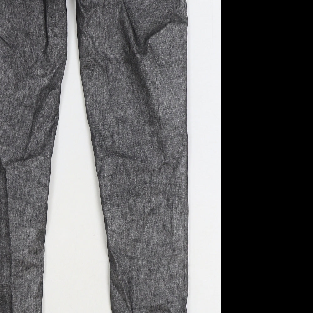 Womens UK Size 10 Miss Denim Regular Fit Skinny Grey Jeans