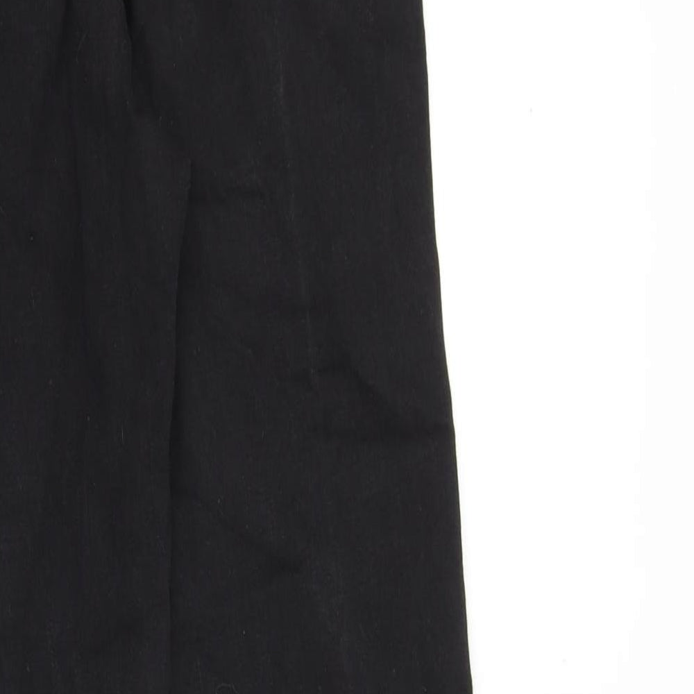 Denim & Co. Womens Black Cotton Skinny Jeans Size 8 Slim Zip