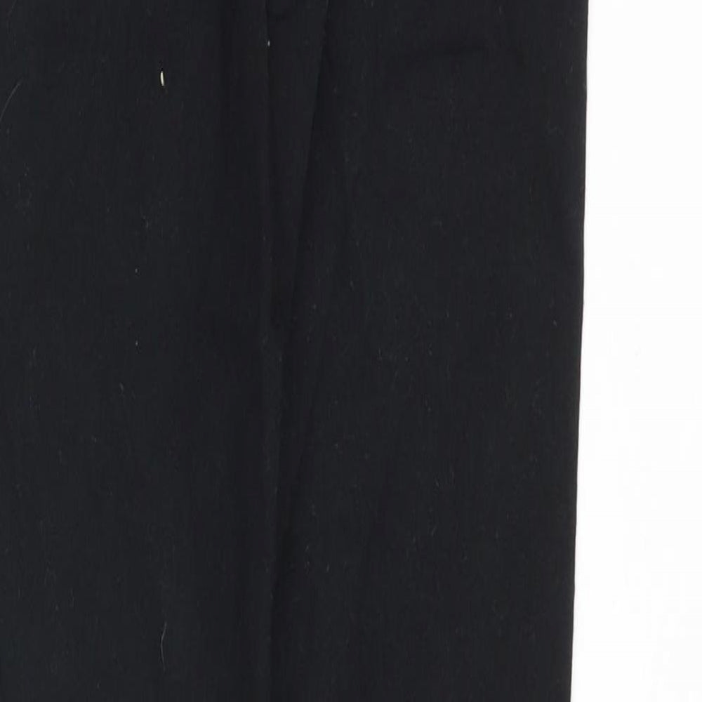 Denim & Co. Womens Black Cotton Skinny Jeans Size 10 Slim Zip