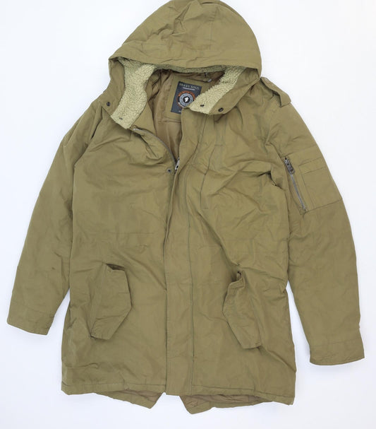 Womens UK Size M Brave Soul Brown Jacket