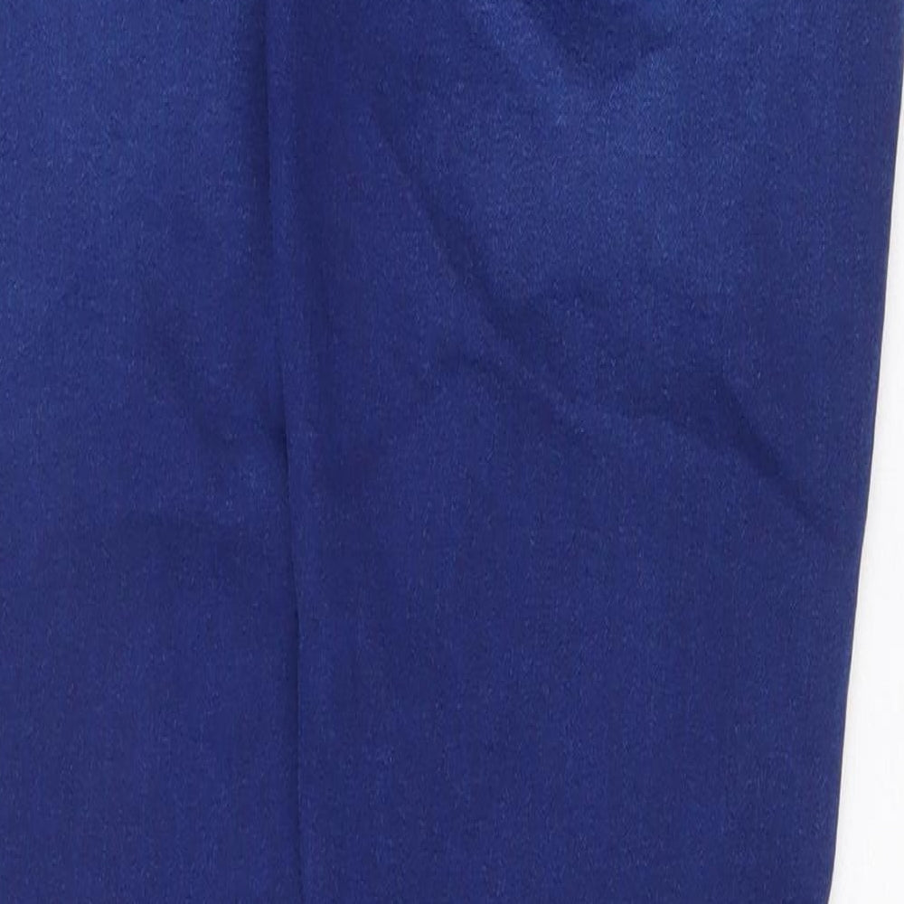 Dorothy Perkins Womens Blue Cotton Skinny Jeans Size 10 Regular Zip
