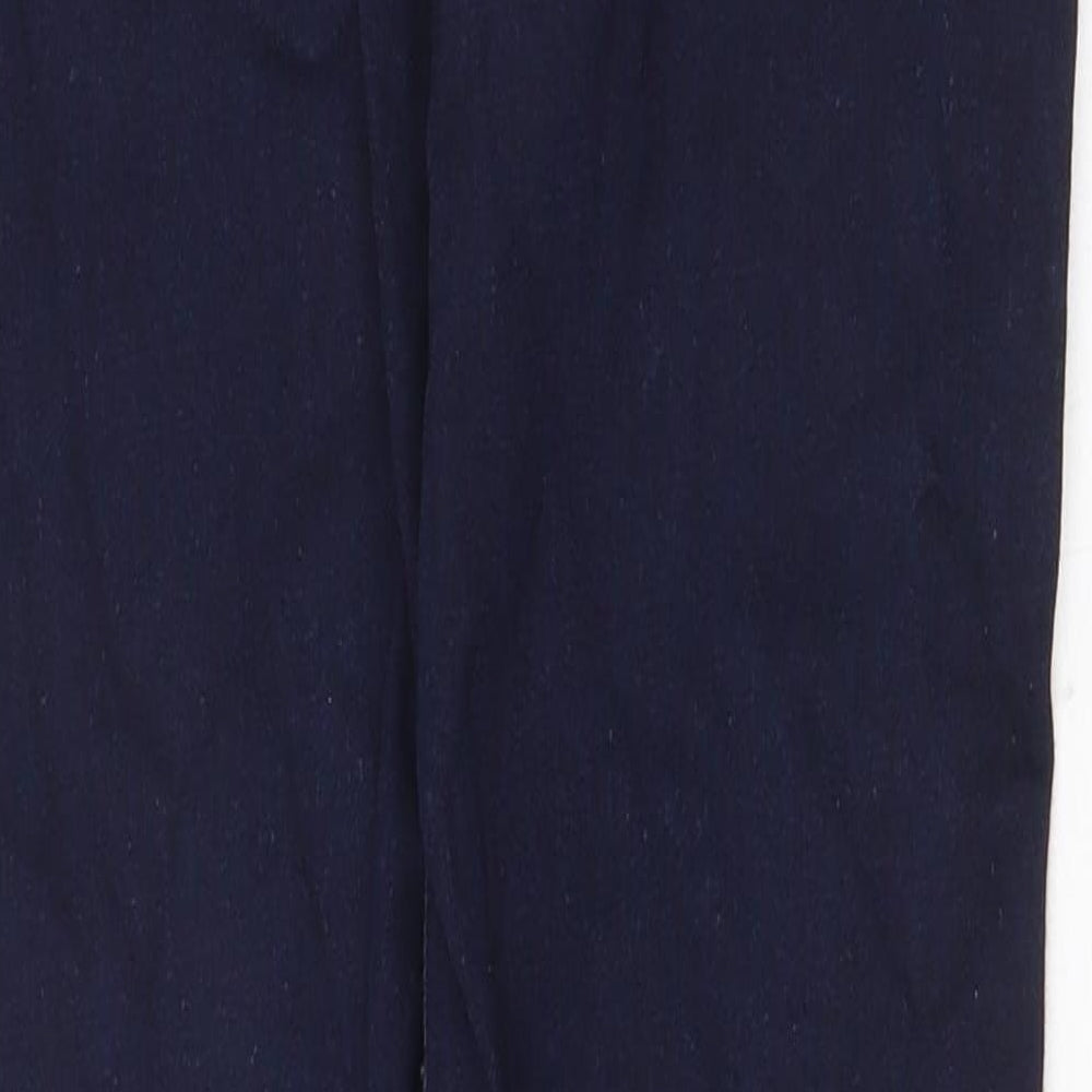 Denim & Co. Womens Blue Cotton Skinny Jeans Size 10 Regular Zip