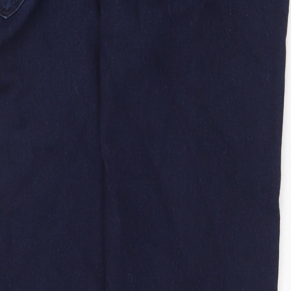 Womens UK Size 10 Marks and Spencer Regular Fit Straight Blue Jeans