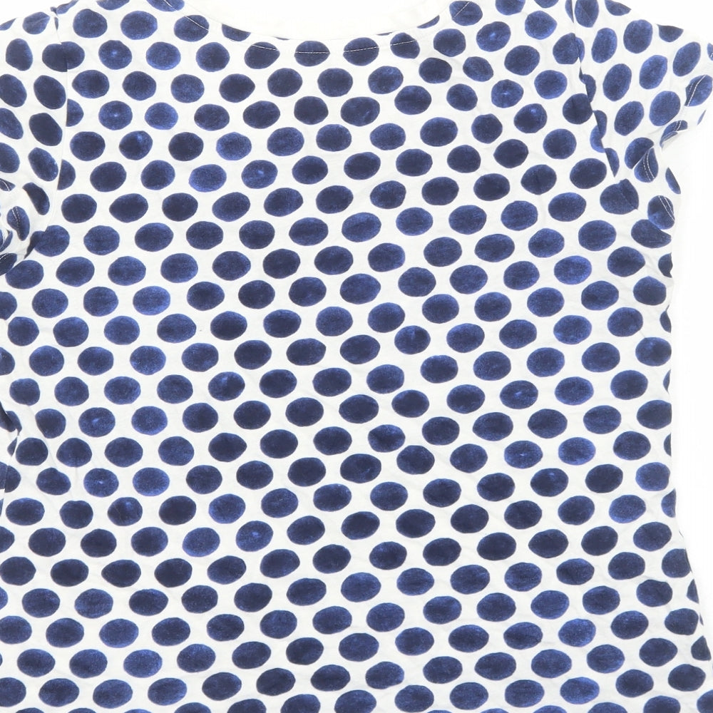 Womens UK Size XS Gap Blue Basic T-Shirt