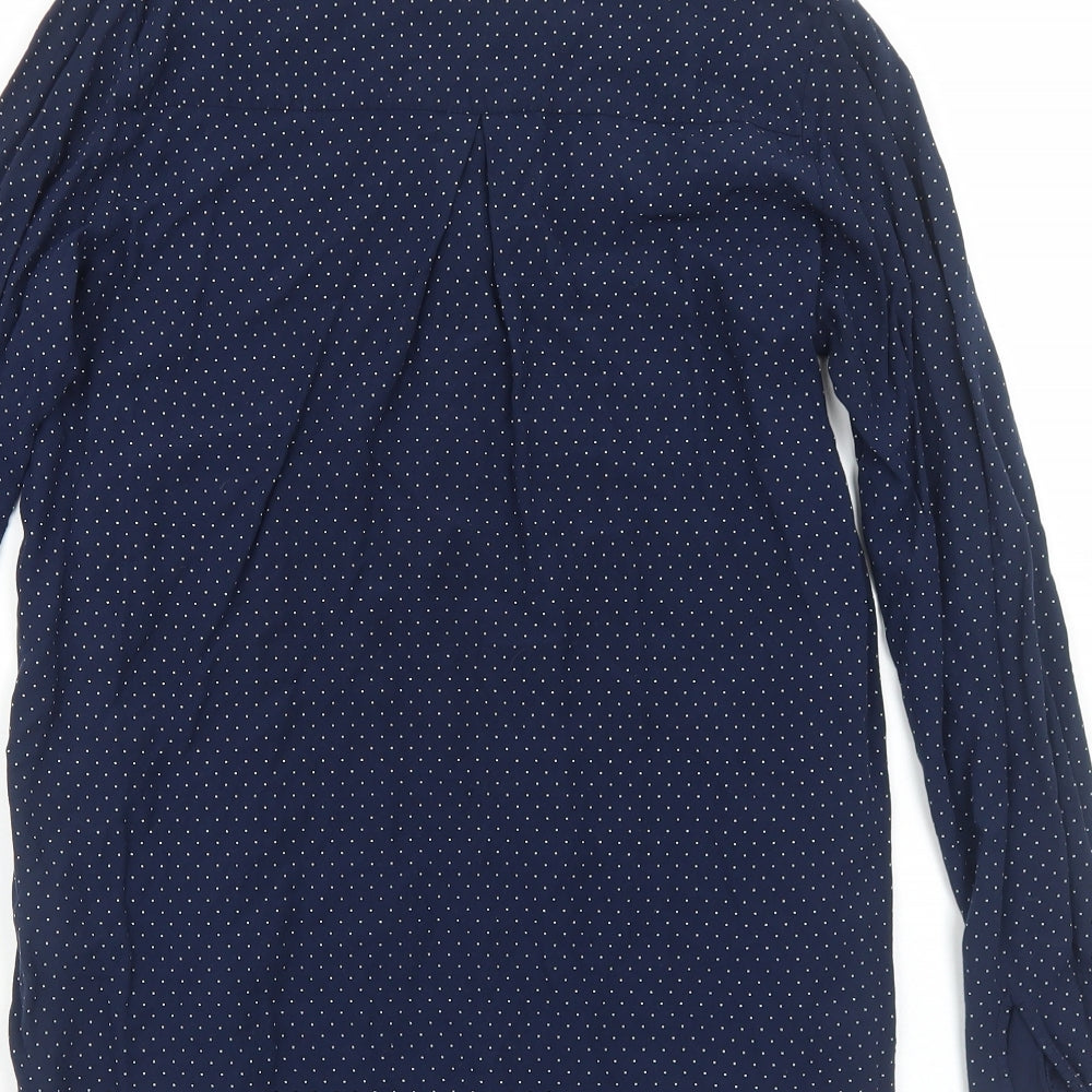 Womens UK Size 10 Esprit Blue Basic Blouse