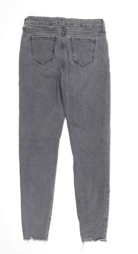 Womens UK Size 12 Marks and Spencer Regular Fit Skinny Grey Jeans