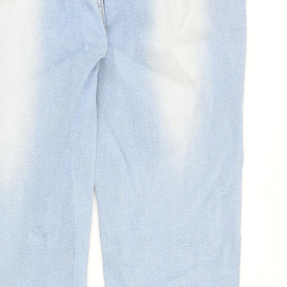 SheIn Womens Blue Cotton Skinny Jeans Size 30 in Slim Zip