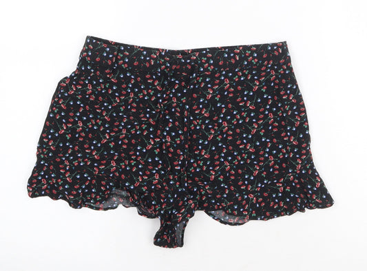 Womens UK Size 10 Topshop Regular Fit Basic Shorts