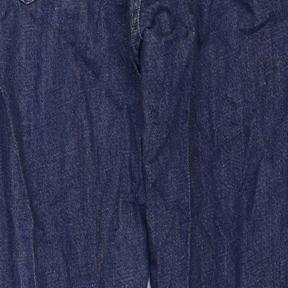 Gap Mens Blue Cotton Straight Jeans Size 26 in Regular Zip