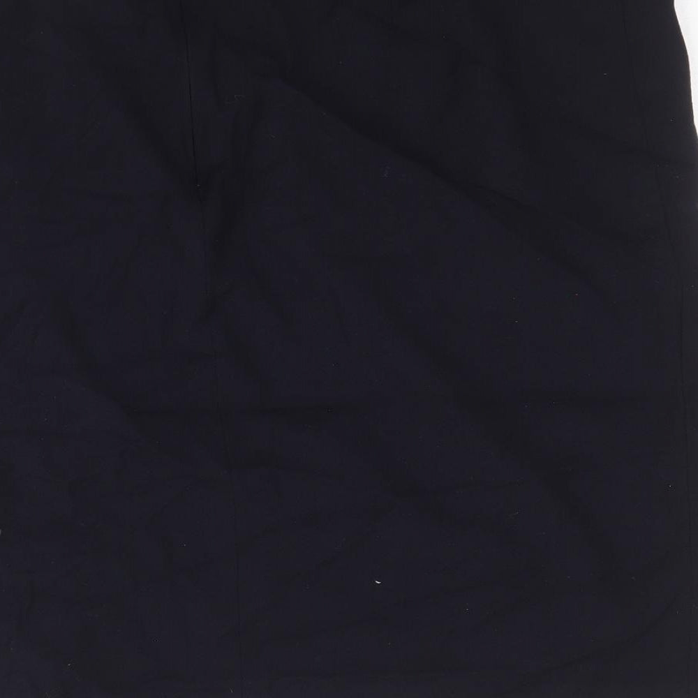 Arkis Club Womens Blue Cotton Straight & Pencil Skirt Size 22 Zip