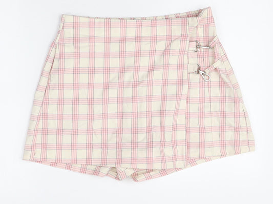 Womens UK Size L Bershka Regular Fit Basic Shorts