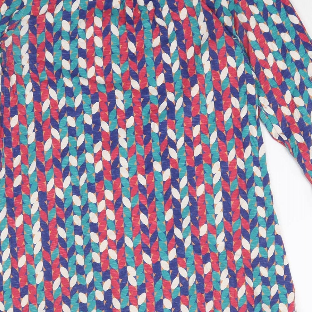 Womens UK Size XS Adini Multicoloured Tunic Blouse