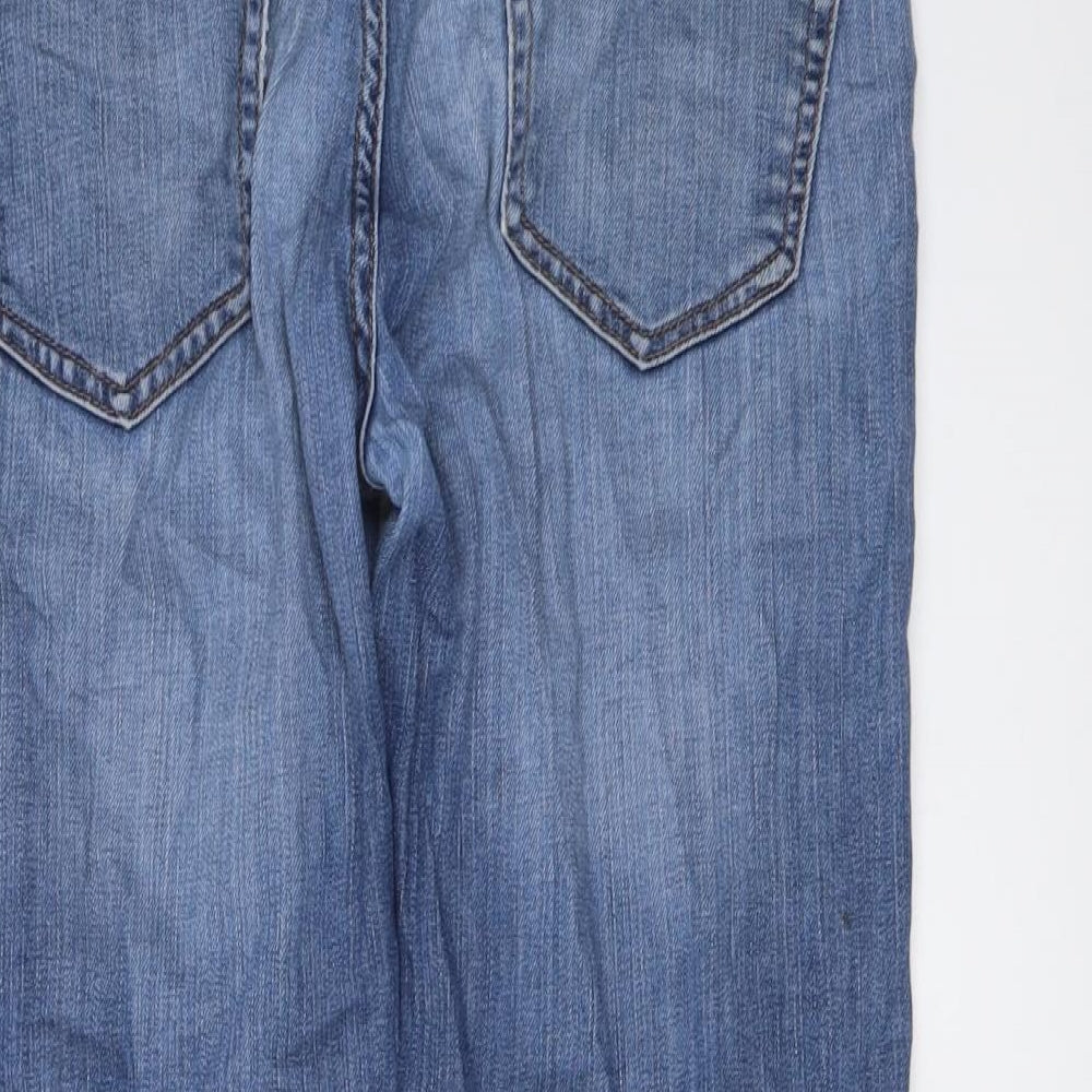Womens UK Size 26 in Gap Regular Fit Straight Blue Jeans