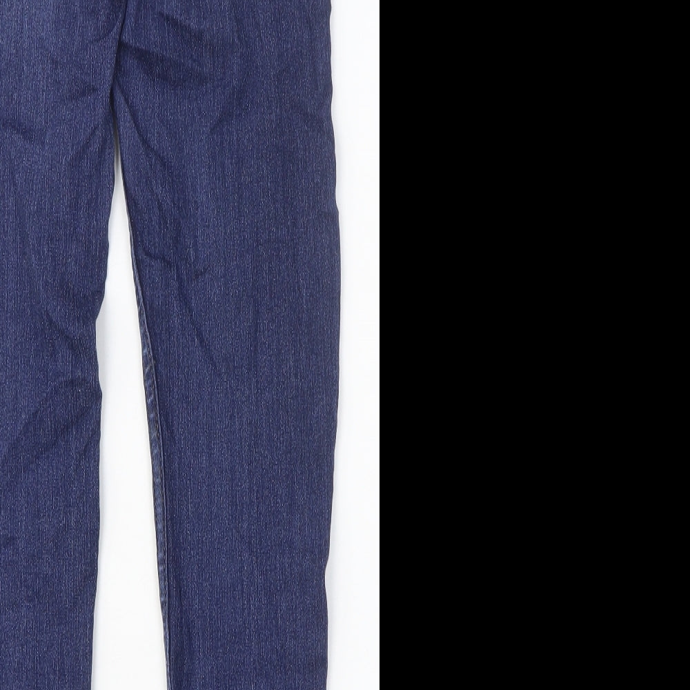 Womens UK Size 8 Papaya Slim Fit Skinny Blue Jeans