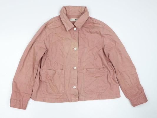 Womens UK Size 12 Topshop Pink Jacket