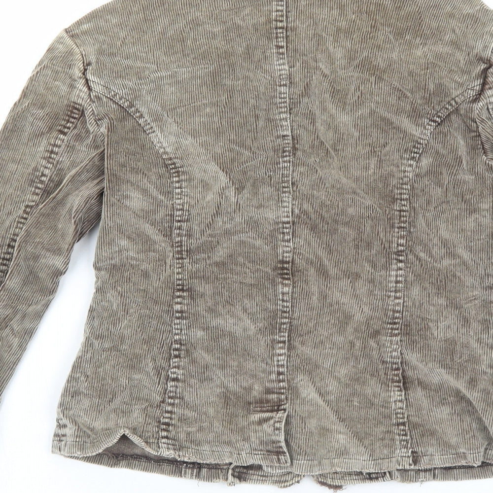 Womens UK Size 10 Select Brown Jacket