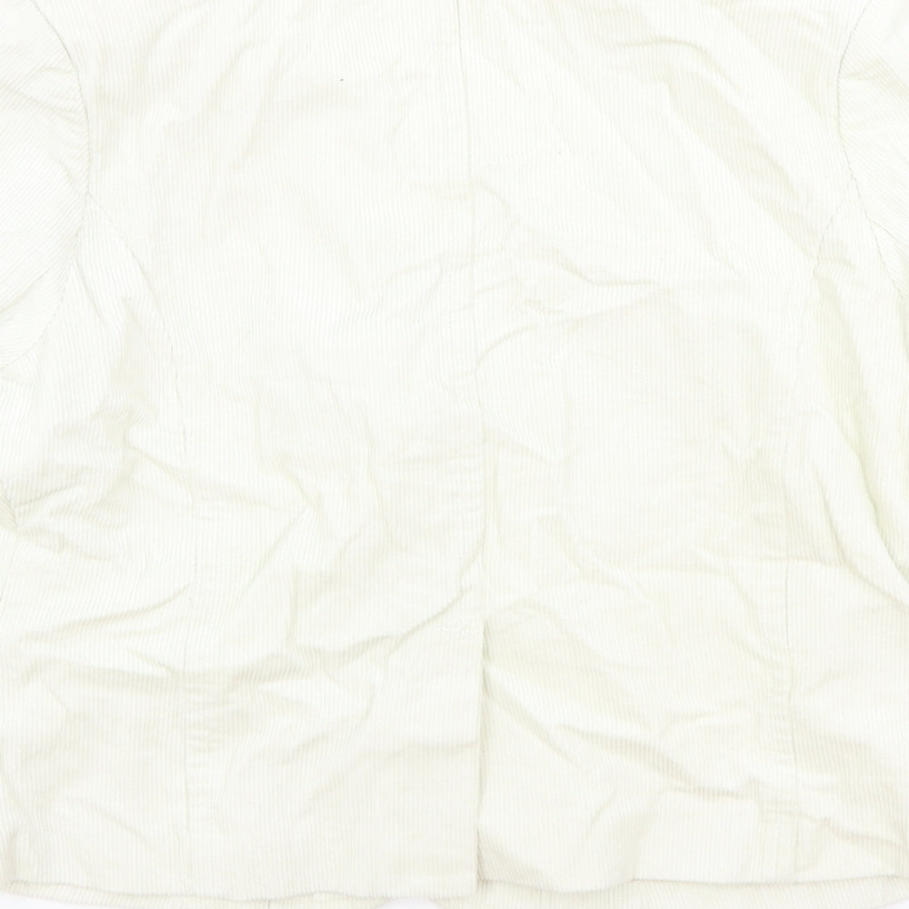 Womens UK Size 14 Alibi Ivory Jacket