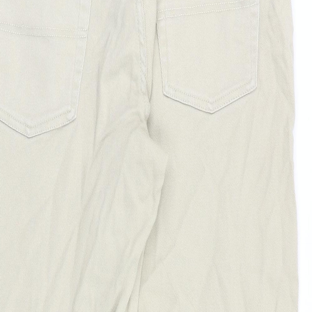 Mens UK Size 34 in Union Blues Regular Fit Straight Beige Jeans