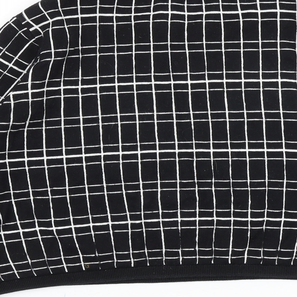 Womens UK Size M Zara Black Pullover Jumper