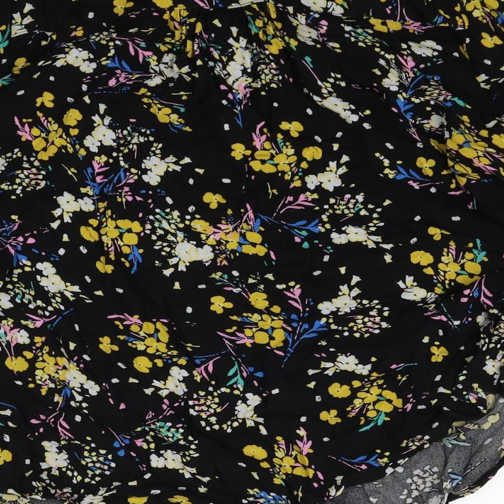 Womens UK Size 8 Marks and Spencer Multicoloured Basic Button-Up