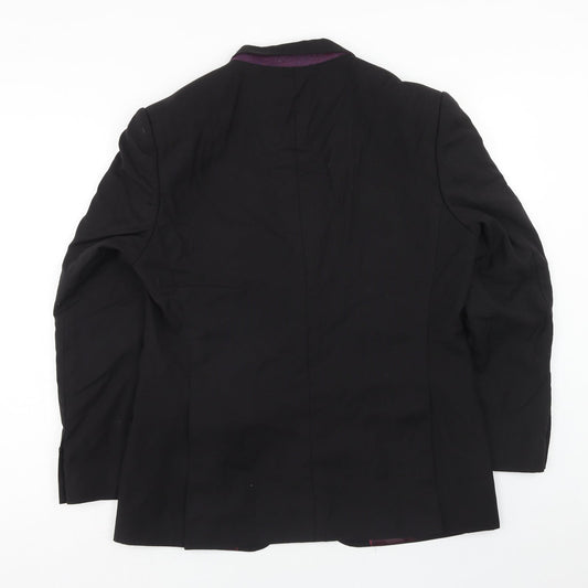 Autograph Mens Blue Wool Jacket Suit Jacket Size 40 Regular