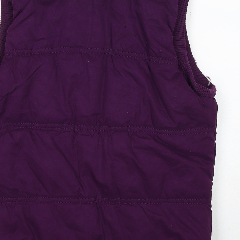 Womens UK Size 10 Debenhams Purple Gilet