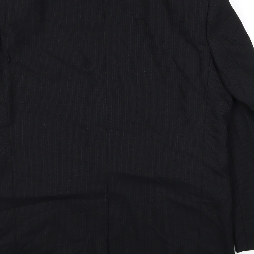 Mens UK Size XL ROY ROBSON Regular Black Suit Jacket