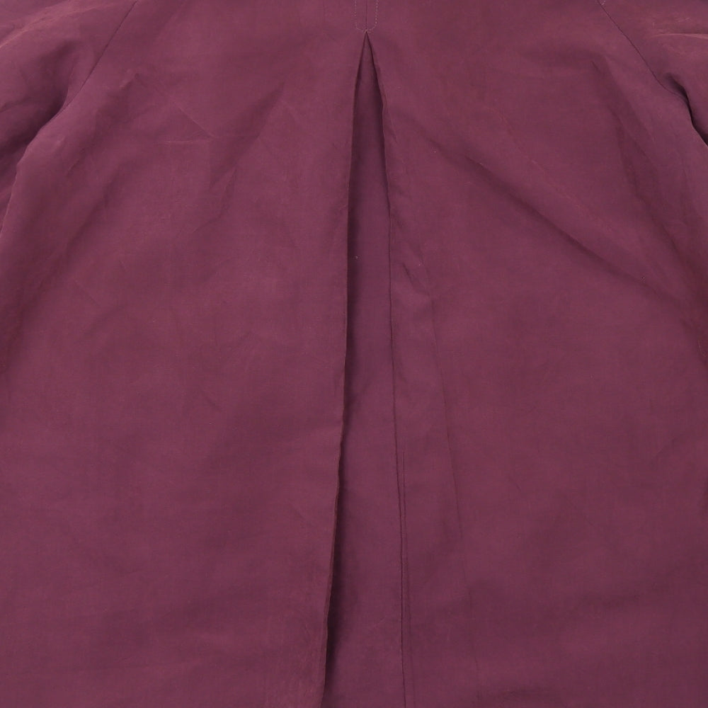 Womens UK Size 16 John Lewis Purple Overcoat
