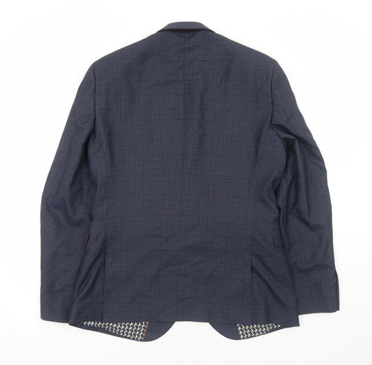Mens UK Size L NEXT Regular Blue Suit Jacket
