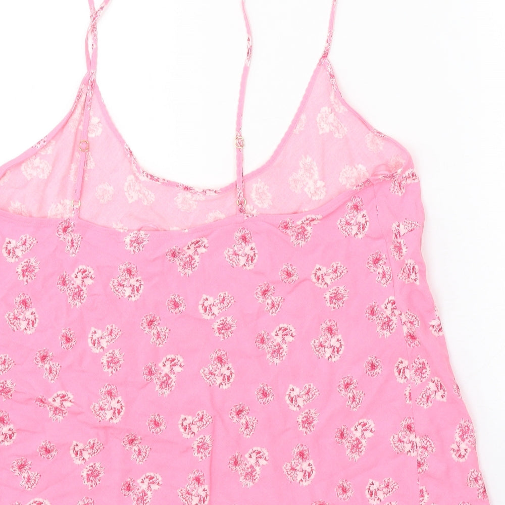 Womens UK Size 12 Marks and Spencer Pink Camisole Tank