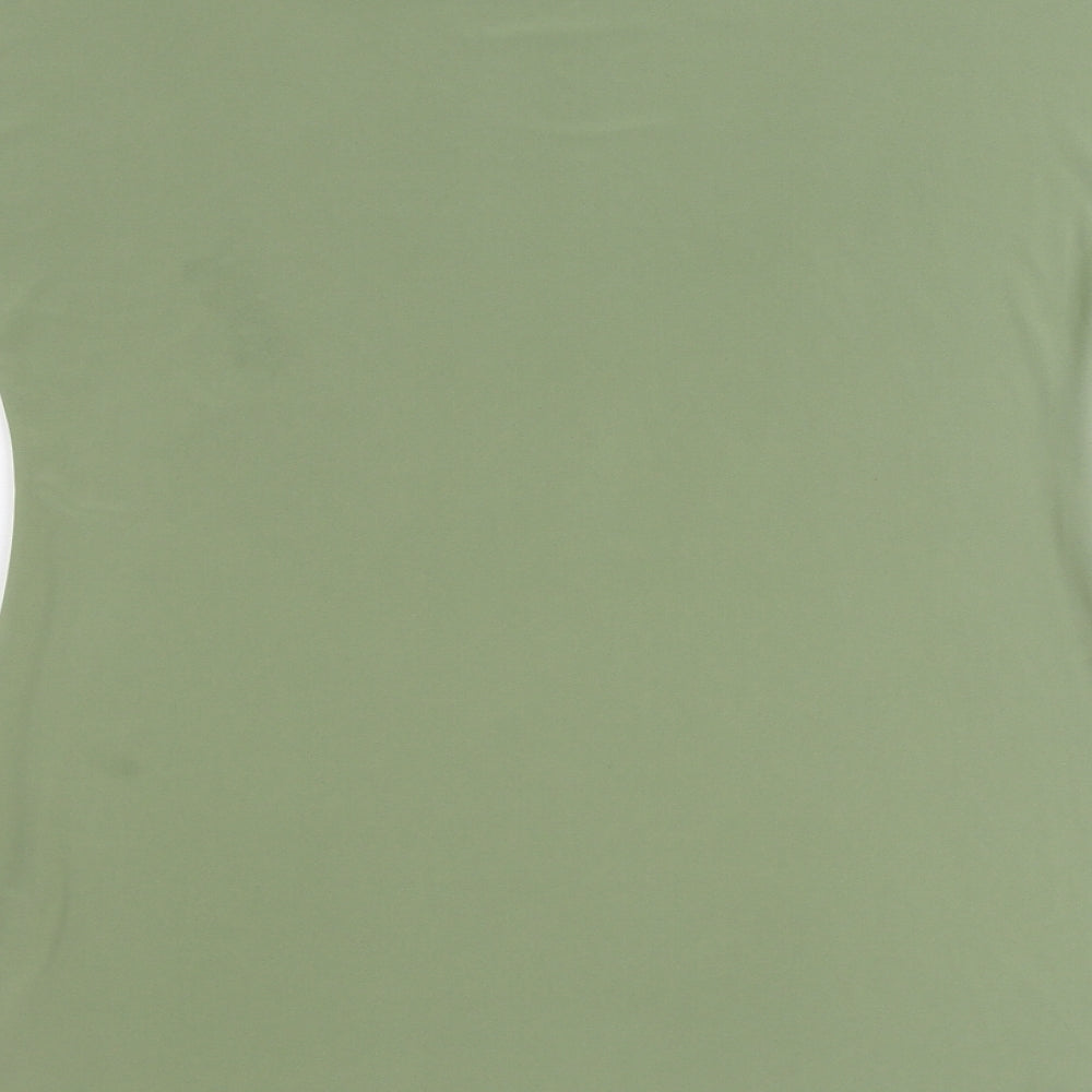Womens UK Size 12 Saloos Green Basic T-Shirt